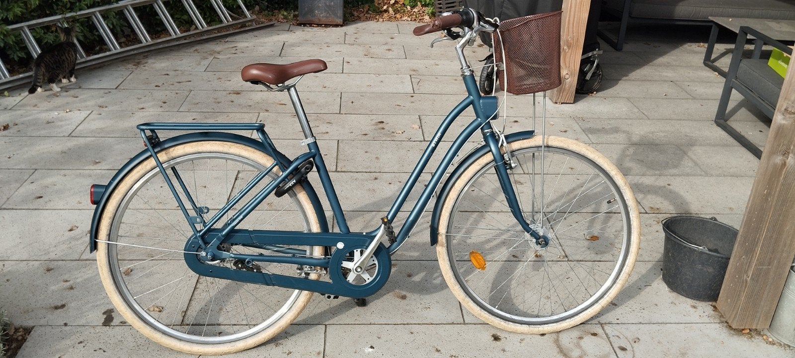 Elops stadsfiets damesfiets meidenfiets, Fietsen en Brommers, Ophalen, Velgrem, 47 tot 50 cm, Versnellingen