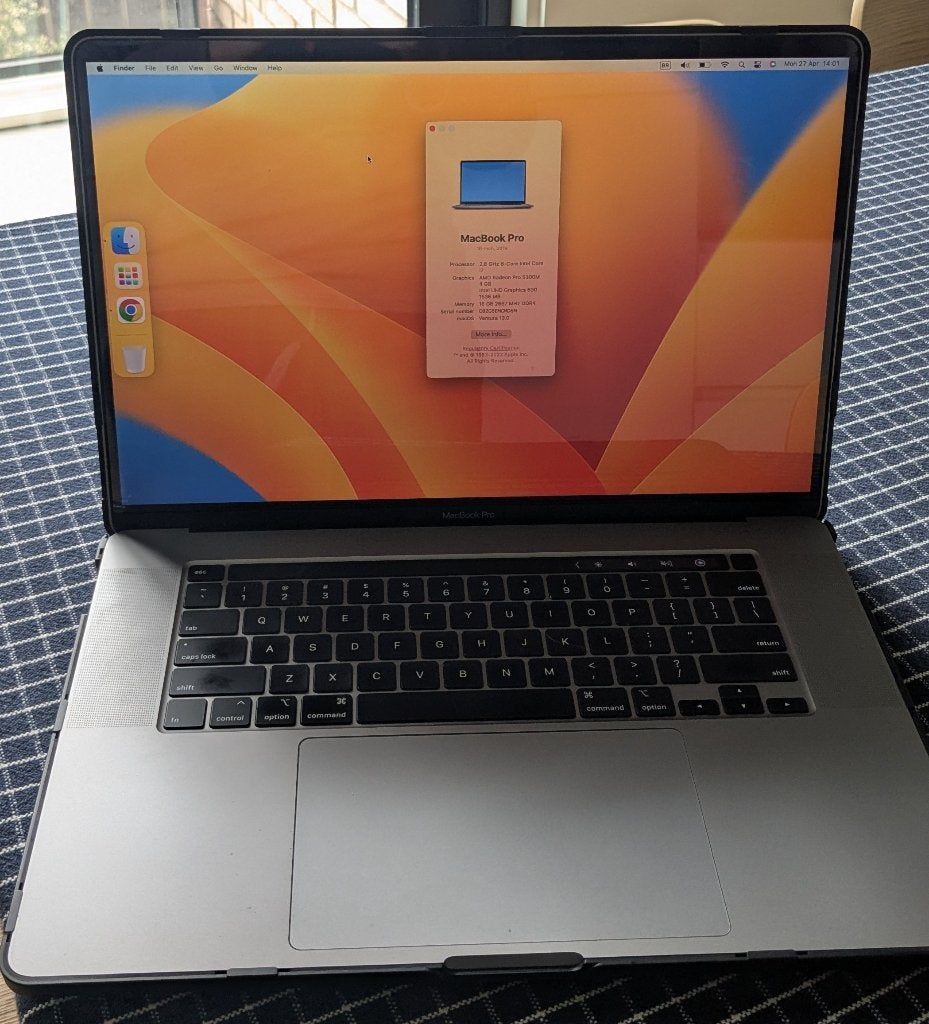 MacBook Pro 16” i7, 2019, like new, Computers en Software, Apple Macbooks, MacBook Pro, 2 tot 3 Ghz, Qwerty, 512 GB