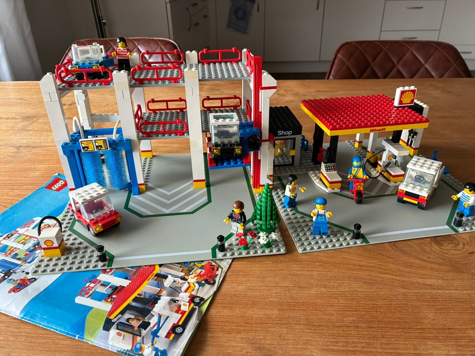 Lego 6394 Shell autowasstraat en autoservice, Ophalen of Verzenden, Zo goed als nieuw