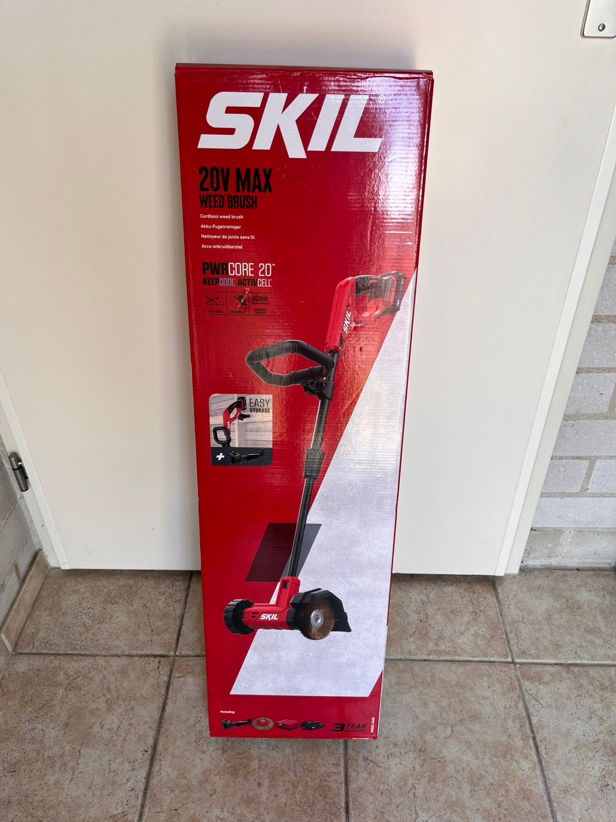 Skil onkruidverwijderaar 20v + oplader. (2 jaar garantie), Ophalen of Verzenden, Zo goed als nieuw