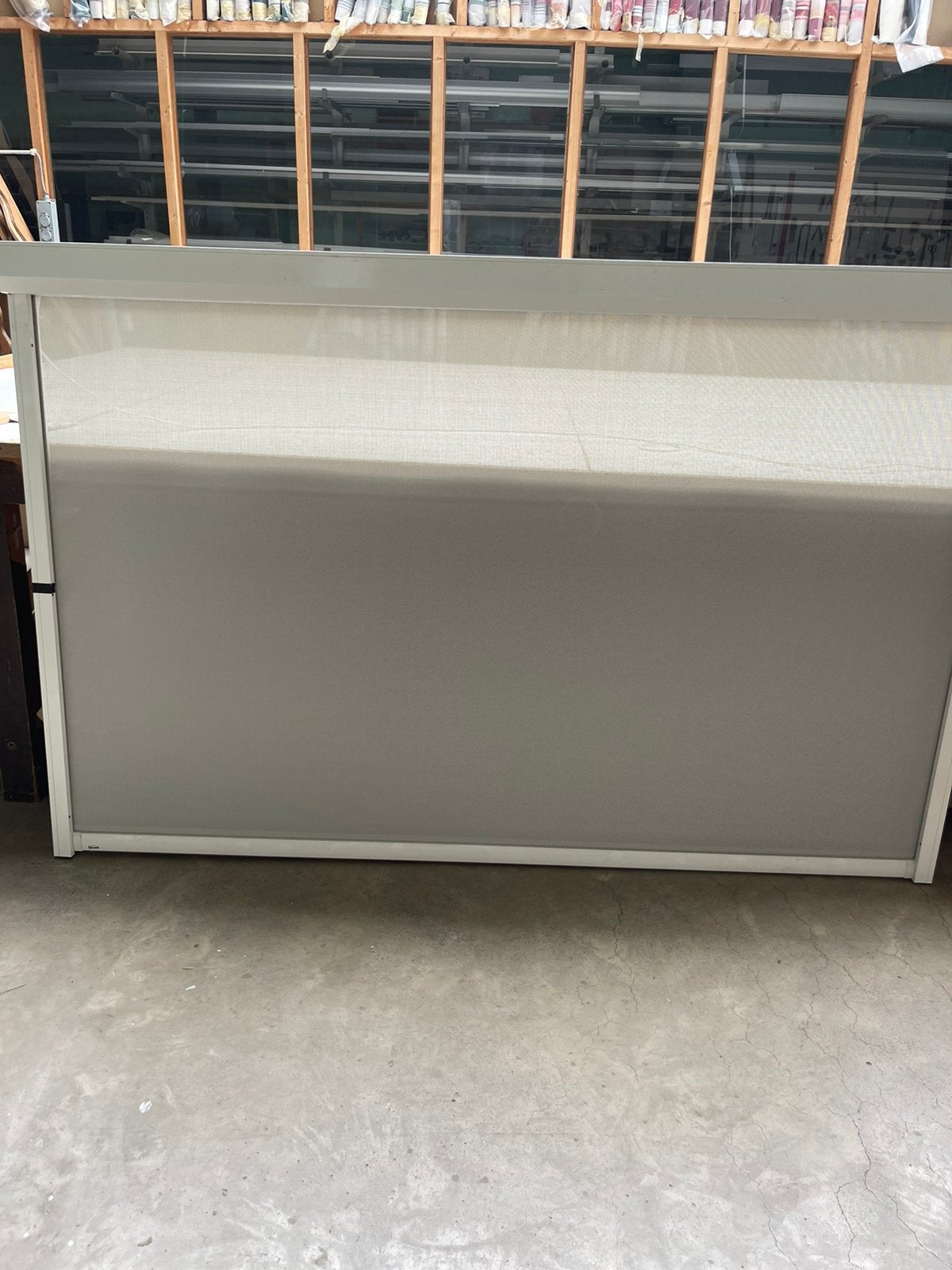 2 ritsscreens diverse maten met afstand bediening, Ophalen, 100 tot 150 cm, Aluminium, Zo goed als nieuw