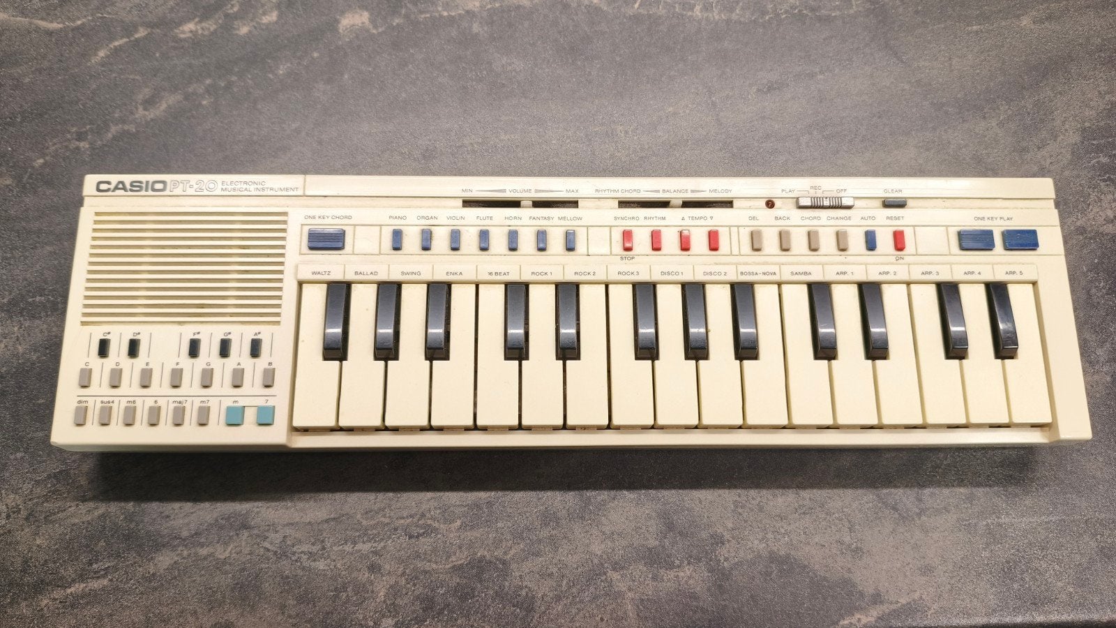 Casio PT-20 Mini Keyboard - Vintage Synthesizer, Muziek en Instrumenten, Keyboards, Ophalen of Verzenden, Gebruikt, Casio