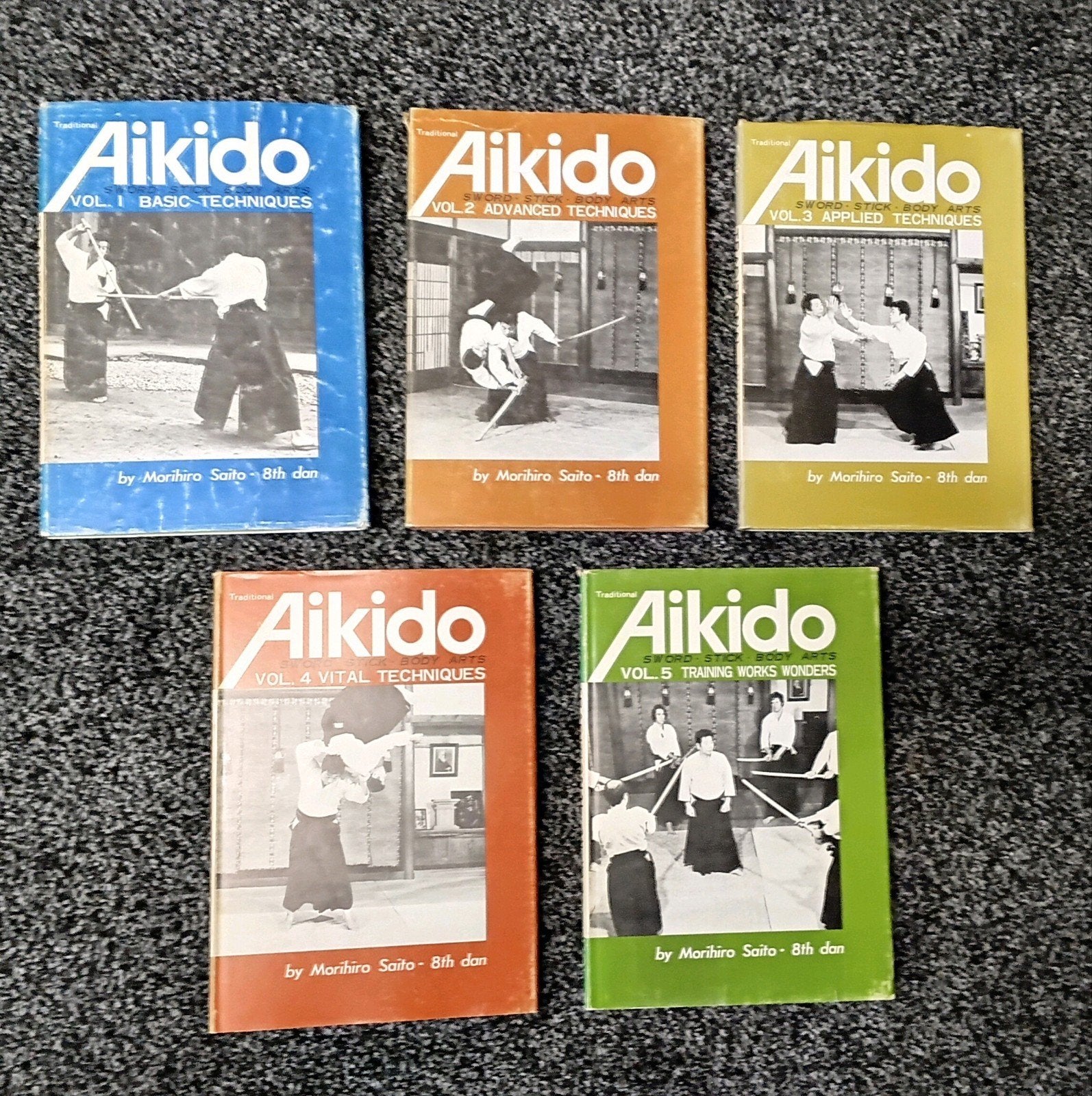 Complete Set: Traditional Aikido SAITO SENSEI, Ophalen of Verzenden, Zo goed als nieuw, Morihiro Saito, Vechtsport