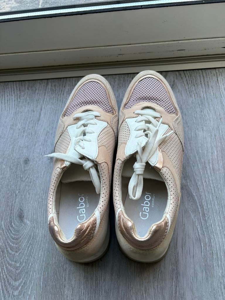 Gabor, maat 41 H, Ophalen of Verzenden, Roze, Sneakers of Gympen, Zo goed als nieuw