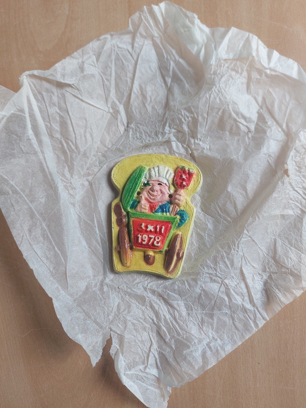 vastenavend veldteken 1978, Ophalen, Zo goed als nieuw