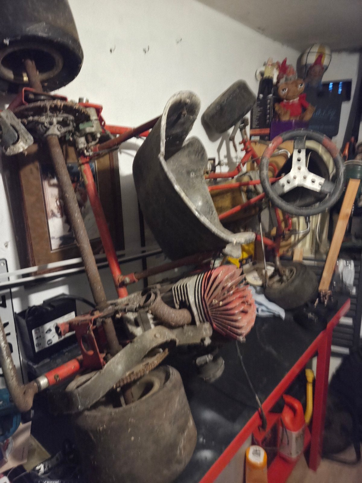 100cc 2-takt kart - Opknapper  loop of sloop, Ophalen