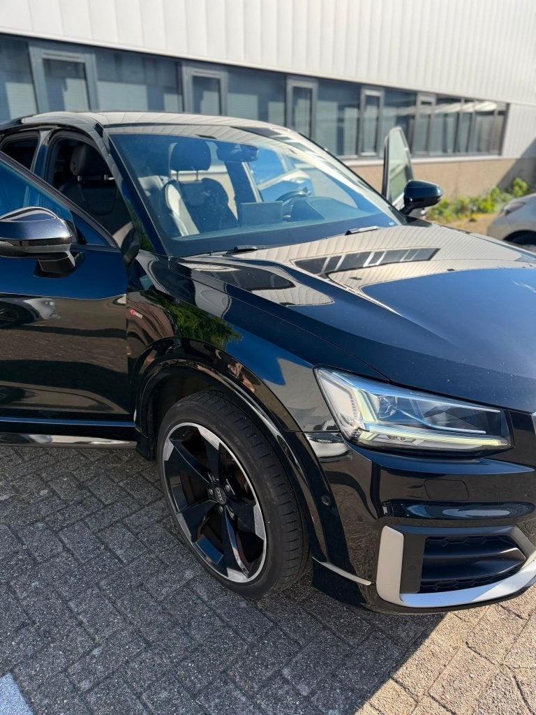 Audi Q2 1.4 Tfsi CoD 150pk S Tronic 2017 Zwart, Auto's, Audi, Q2, 4 cilinders, Zwart, 1395 cc