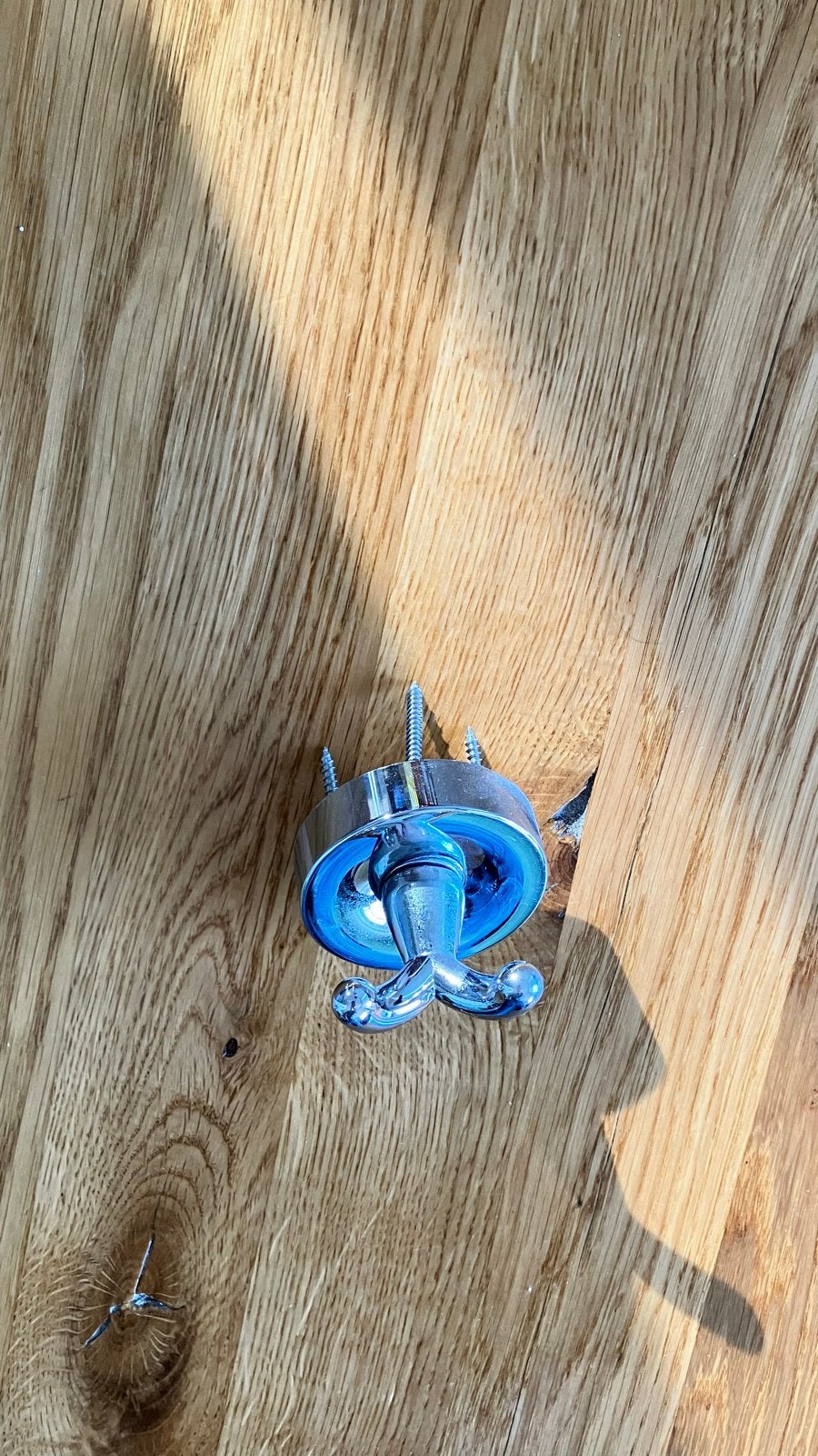 Metalen wandhaak met dubbele haak, Ophalen, Gebruikt, Wandhaken, Minder dan 100 cm