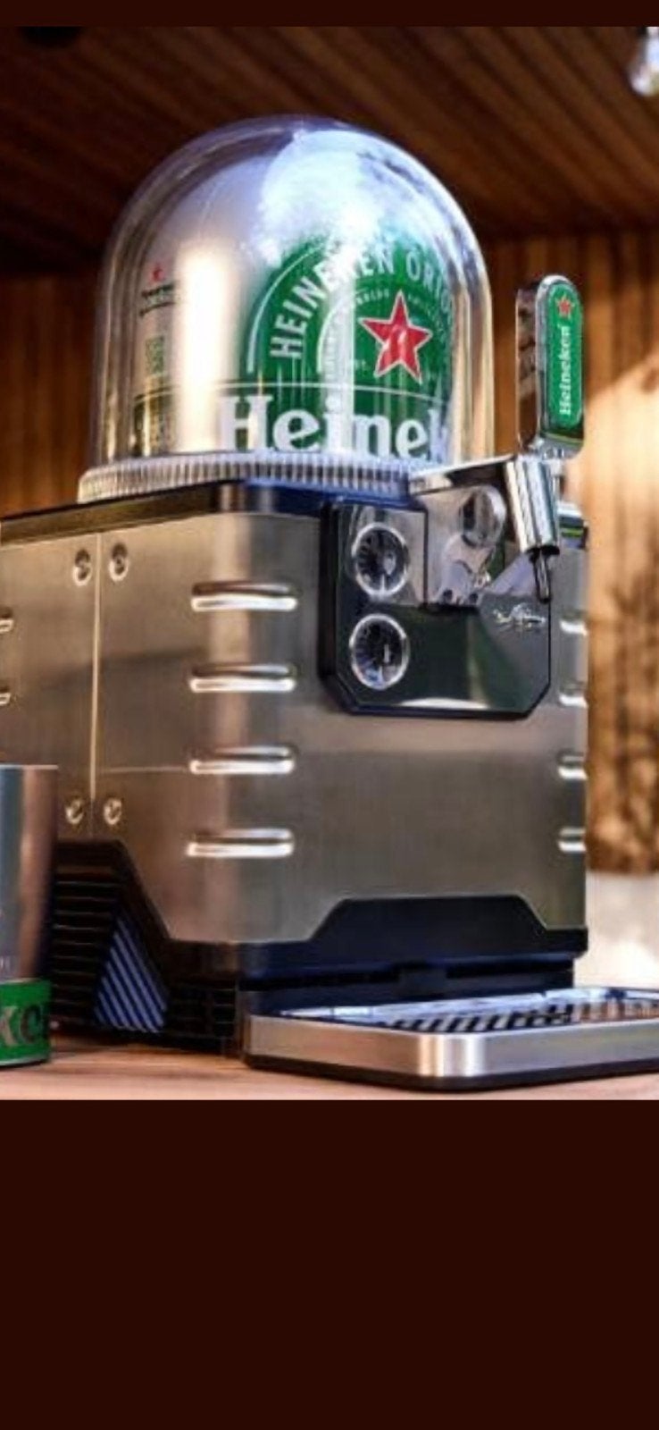 Een profesionele heineken  tablad  voor horeca of thuis, Witgoed en Apparatuur, Thuistaps, Ophalen, Zo goed als nieuw, Overige merken