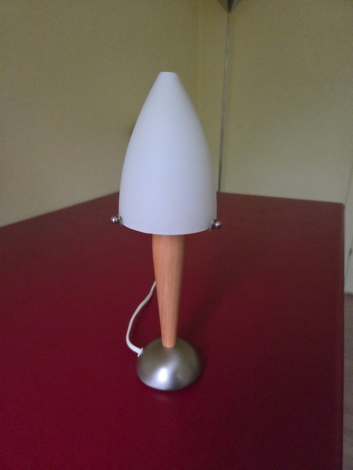 Vintage mushroom lamp jaren 90' hema, Ophalen of Verzenden, Minder dan 50 cm