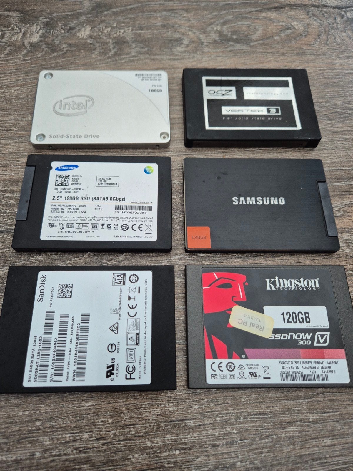 6 X Ssd schijven tekoop, Computers en Software, Harde schijven, Ophalen, Intern, Gebruikt, Server