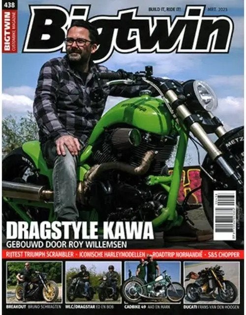 Grote collectie Big Twin tijdschriften - Motormagazine, Ophalen of Verzenden