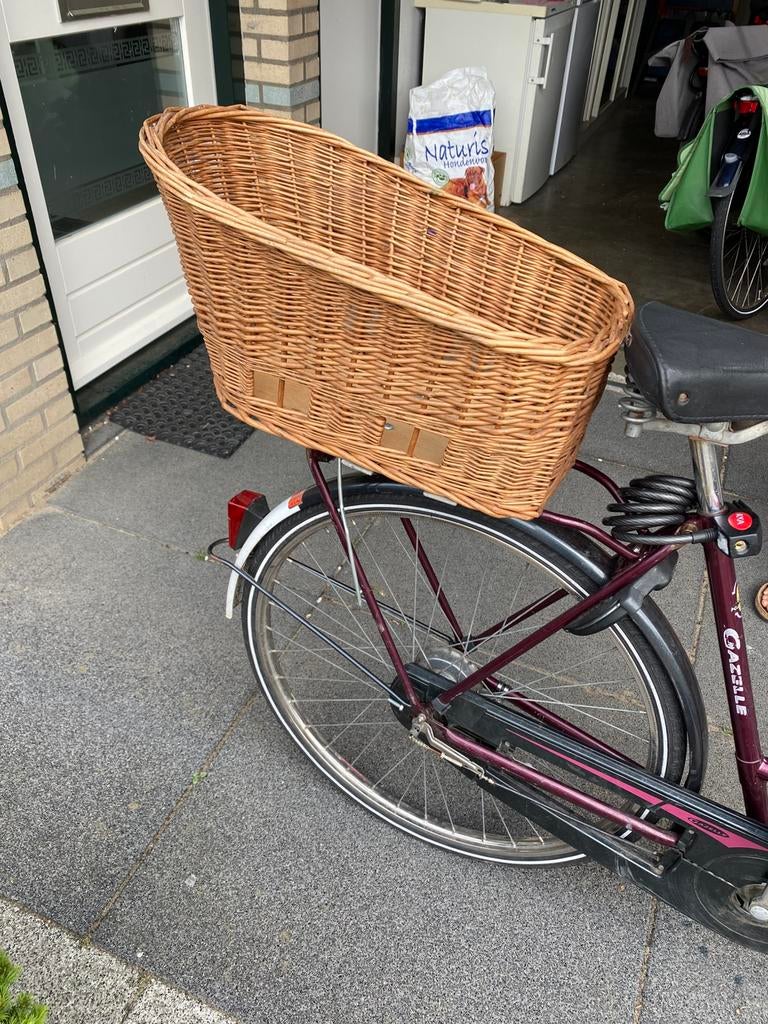 Honden fietsmand, Ophalen, Gebruikt