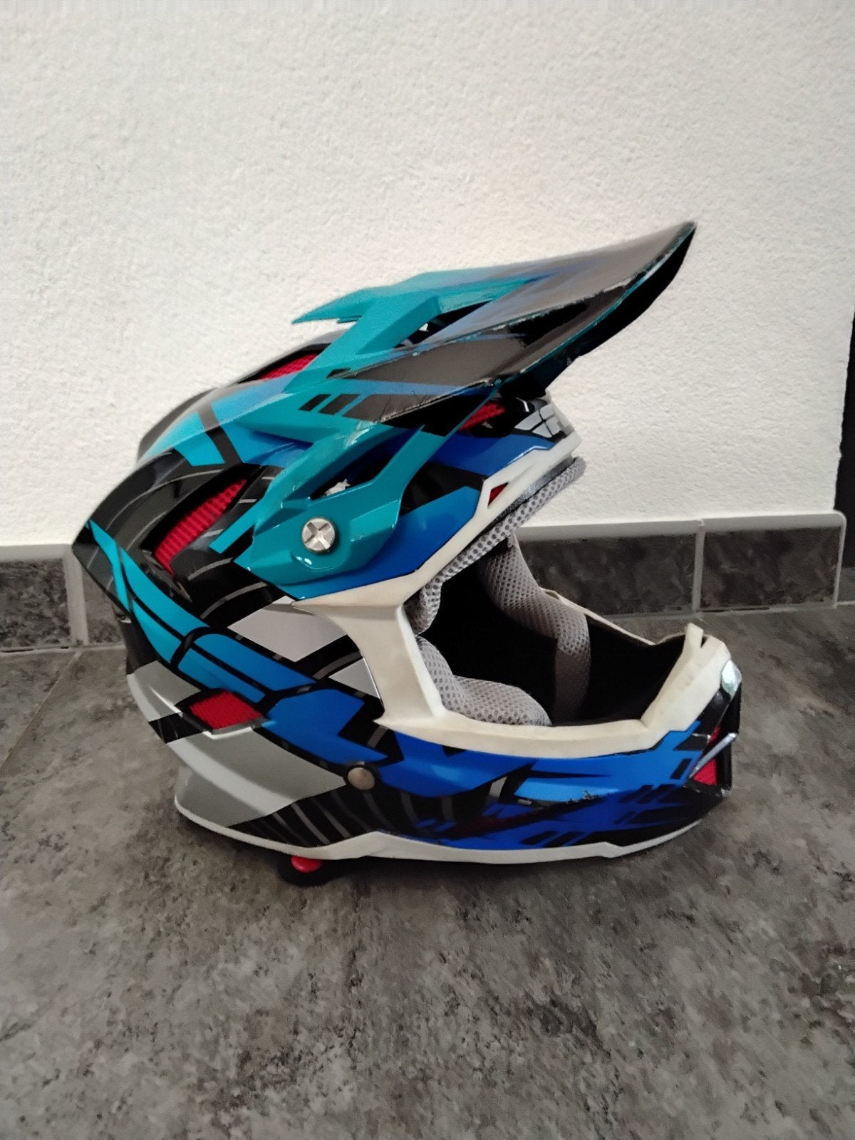 Fly Kinder Crosshelm - Maat YM (49-50cm), Overige merken, Kinderen, Offroadhelm, Ophalen of Verzenden