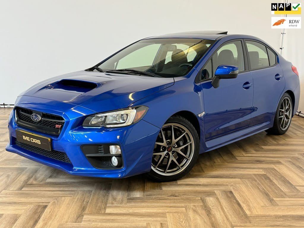 Subaru WRX STI Limited, Auto's, 13 km/l, 1610 kg, Zwart, 4 cilinders