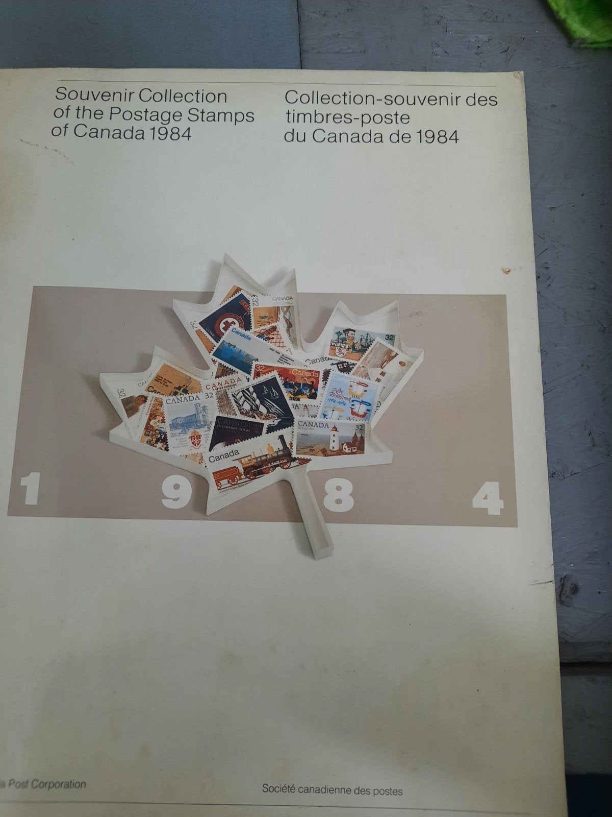 Souvenir Collectie Canadese Postzegels 1984, Ophalen of Verzenden, Overige landen