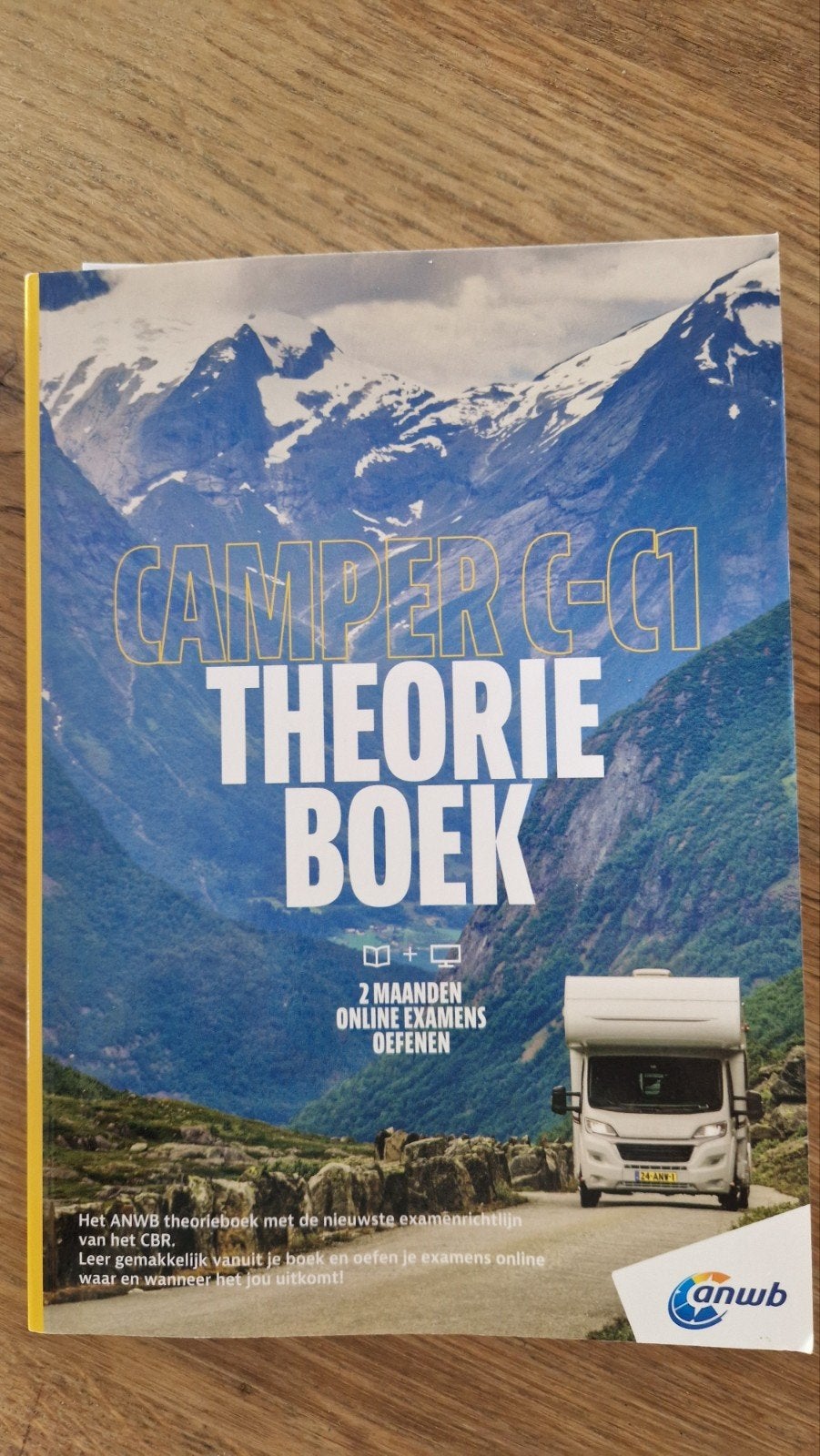 ANWB Camper C-C1 Theorieboek, Boeken, Ophalen of Verzenden, Zo goed als nieuw, Overige niveaus, ANWB