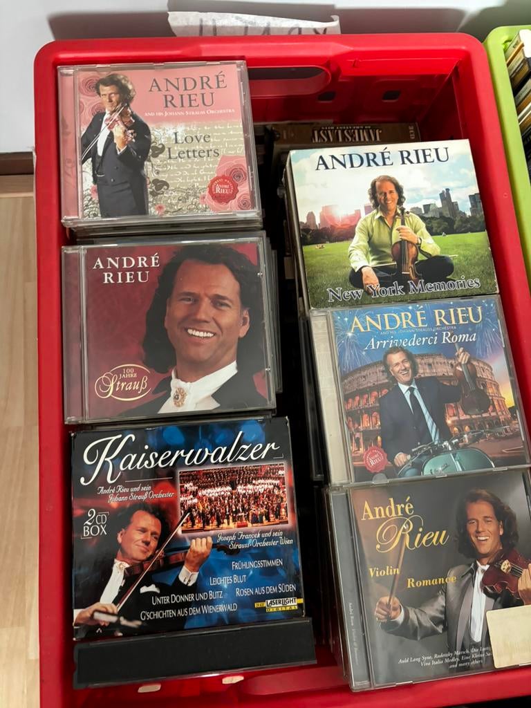 52 cd’s van andré Rieu. In nette staat, Cd's en Dvd's, Ophalen of Verzenden, Zo goed als nieuw