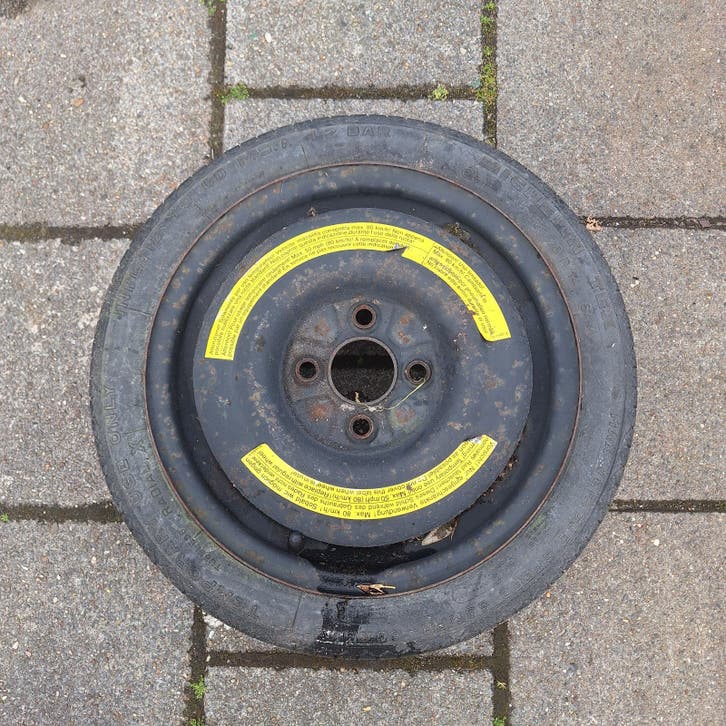 Thuisbrenger / Thuiskomer / Reservewiel | 4-Gats | 14 inch