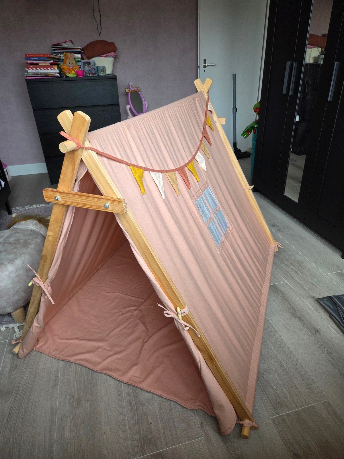 Petite Amélie Roze Tipi Speeltent, Ophalen, Gebruikt