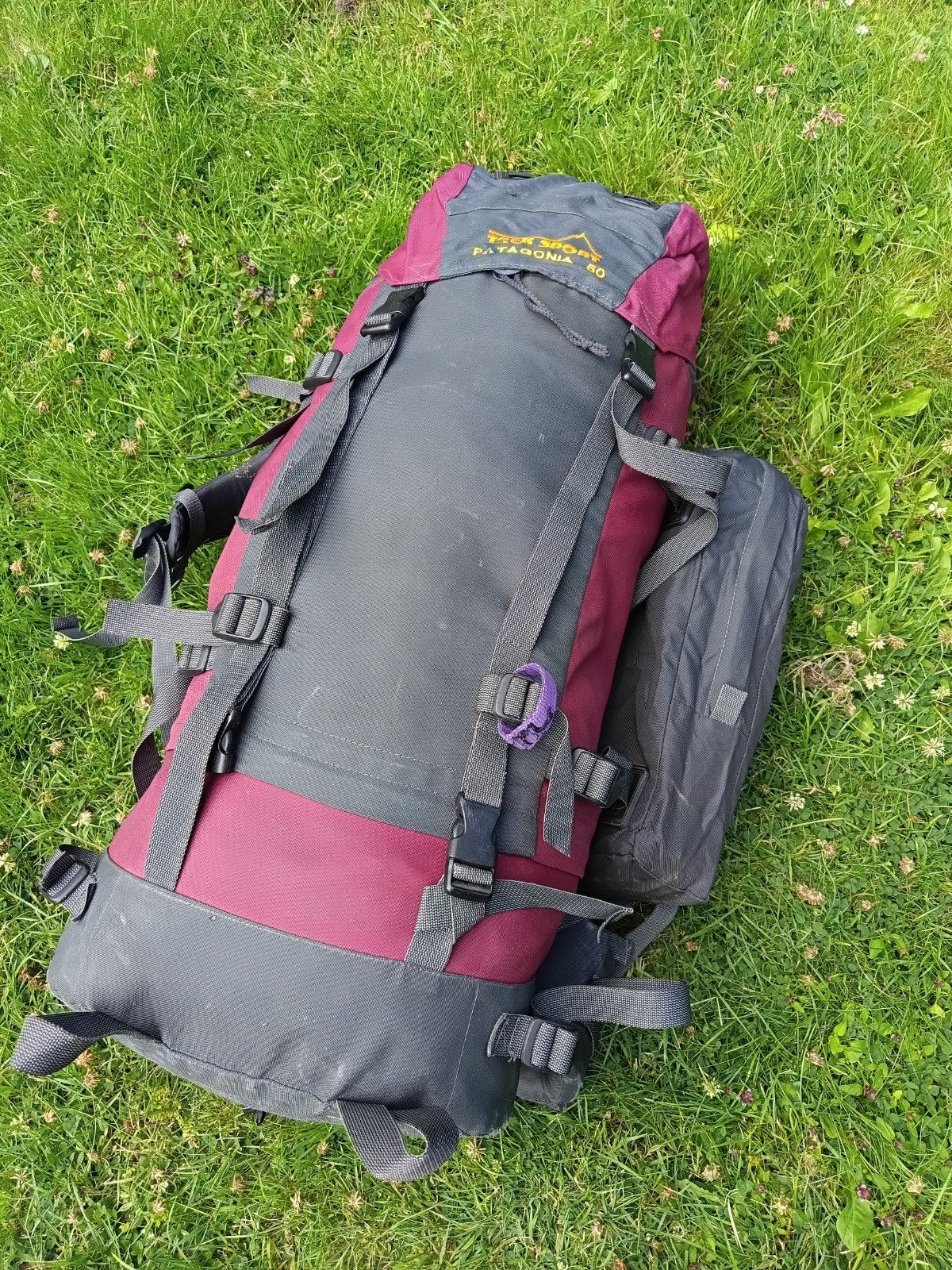 Treksport Patagonia 60L Rugzak, Sport en Fitness, Bergsport en Wandelen, Ophalen of Verzenden, Gebruikt, Rugzak