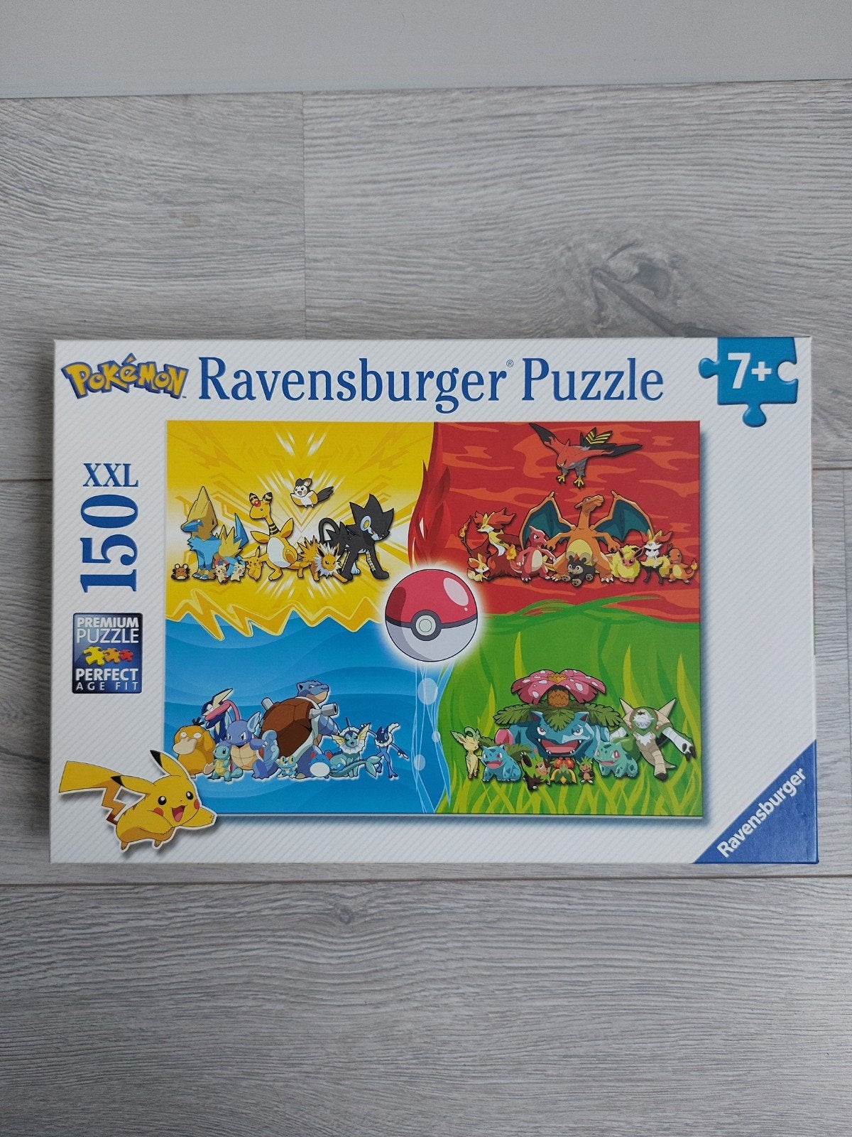 Puzzel Pokemon - 150 XXL stukjes - Compleet!, Ophalen of Verzenden, Minder dan 500 stukjes, Zo goed als nieuw, Legpuzzel