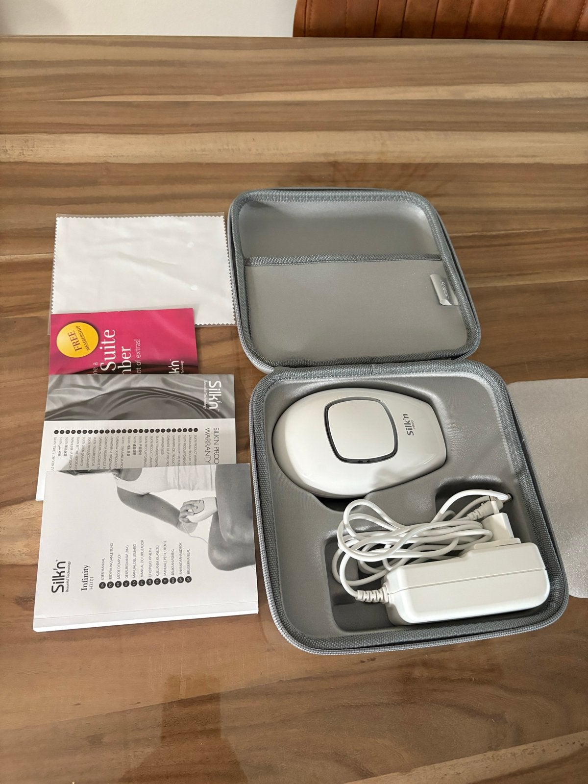 Silk'n Infinity H3101 IPL Ontharingsapparaat, Ophalen of Verzenden, Zo goed als nieuw, Scheren en Epileren