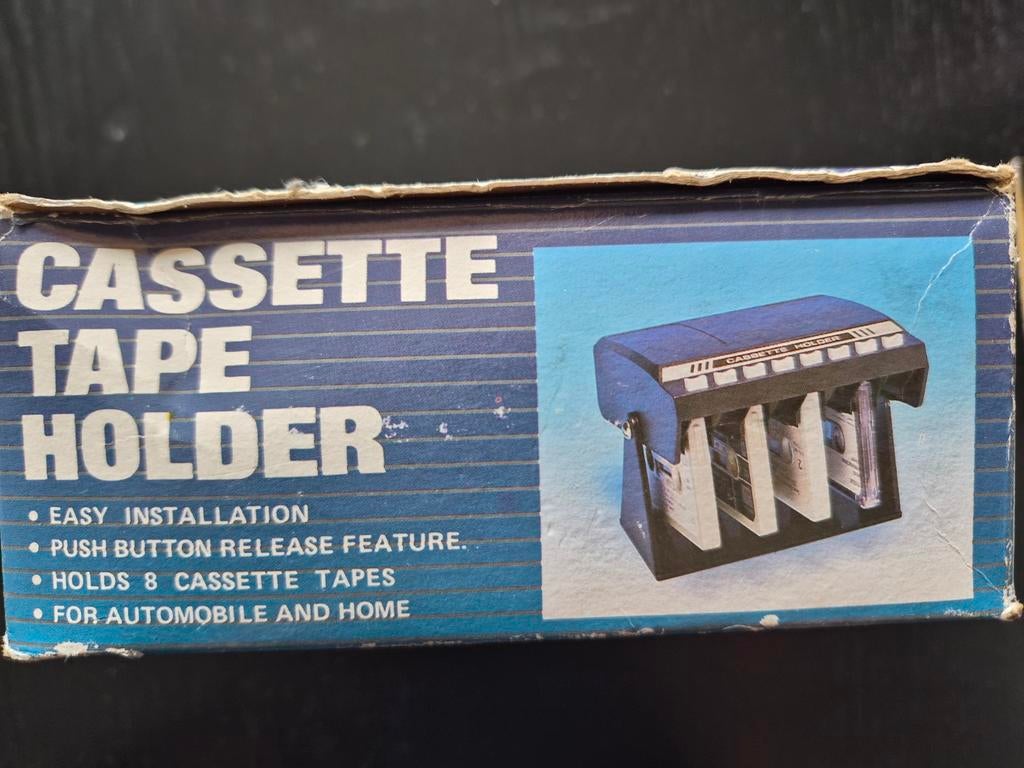 Oldtimer auto cassette houder verzamelen vintage retro, Verzamelen, Ophalen of Verzenden, Huis en Inrichting