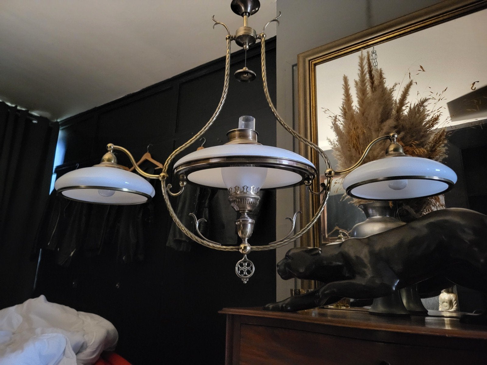 Prachtige Oude Lamp - Exclusieve Hanglamp, Ophalen of Verzenden