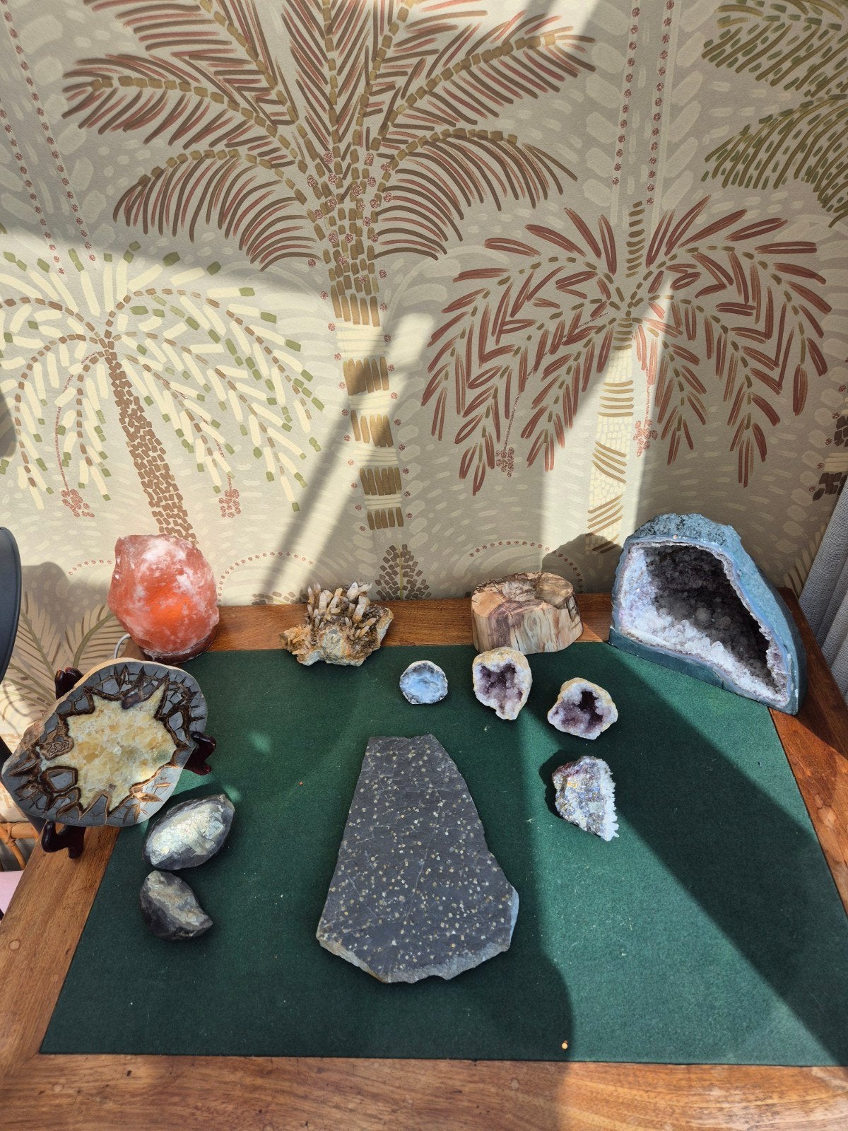 Set  prachtige Kristalformaties en Geodes, Ophalen of Verzenden