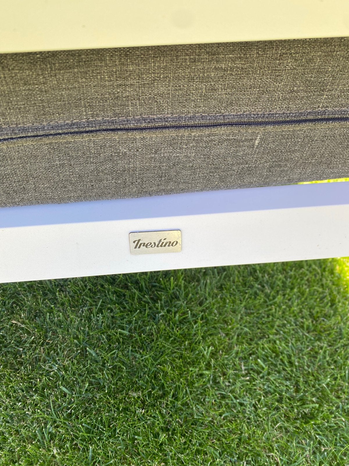 Trestino lounge stoel met kussens, Ophalen, Gebruikt, Aluminium