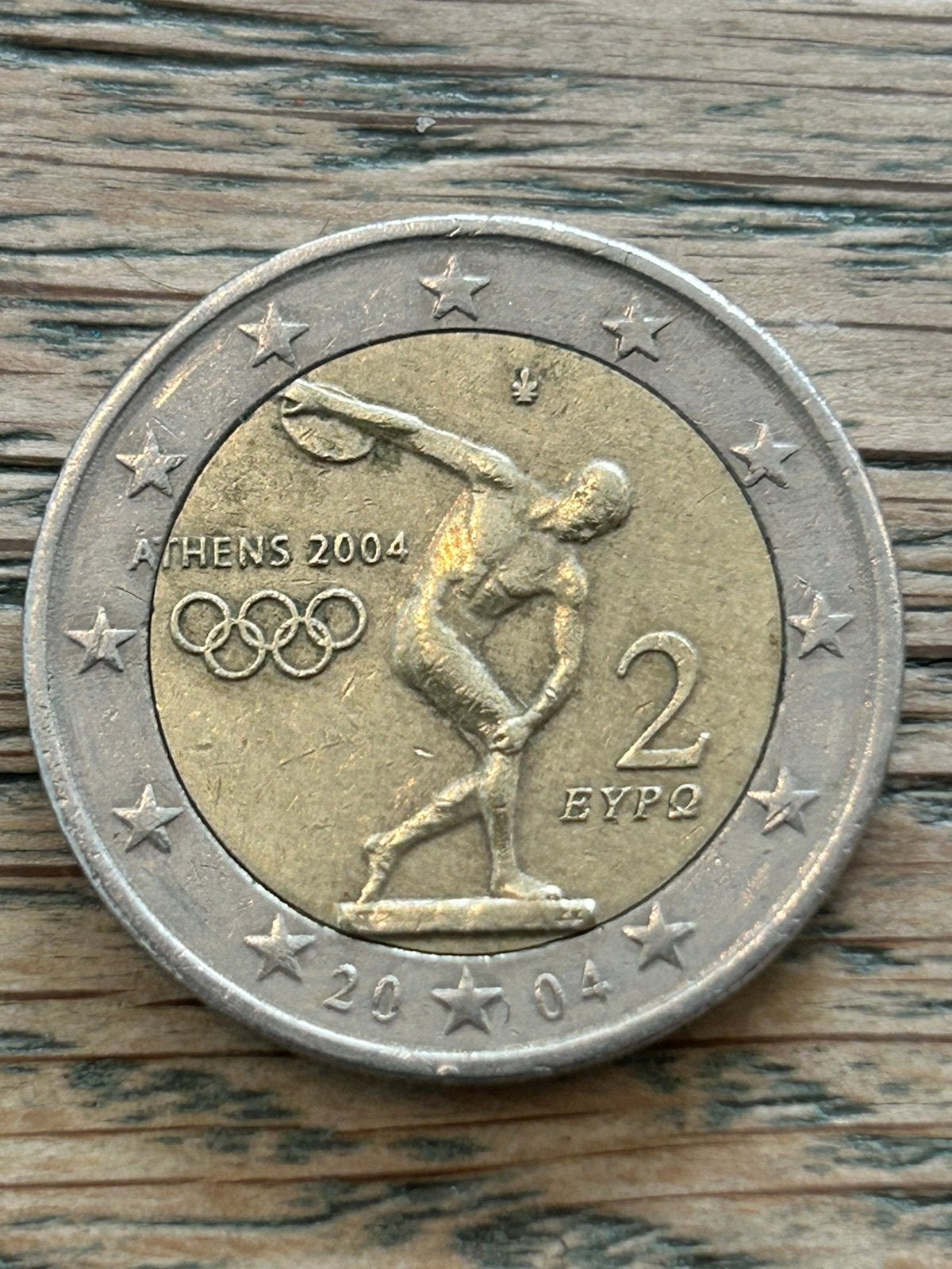 Aangeboden 2 euro -Griekenland Olympische Spelen Athene 2004, Postzegels en Munten, Munten | Europa | Euromunten, Ophalen of Verzenden
