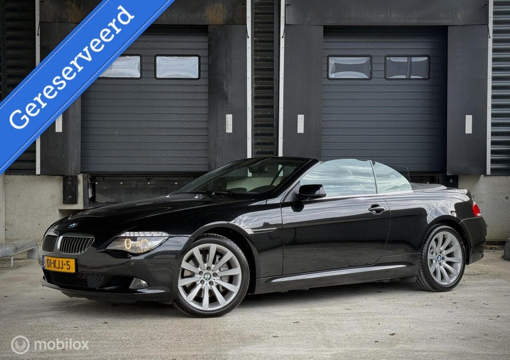 BMW 6-serie Cabrio 650i High Executive|Topstaat!|, Auto's, BMW, Automaat, Achterwielaandrijving, Gebruikt, 4 stoelen