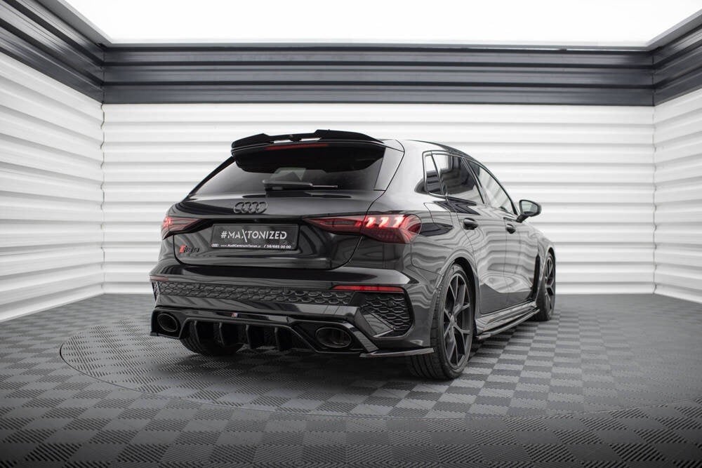Voorlip sideskirt diffuser spoiler Audi RS3 Sportback 8Y 20+, Auto diversen, Tuning en Styling, Ophalen of Verzenden