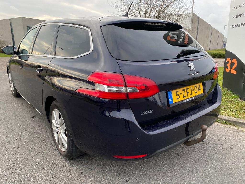 Peugeot 308 SW | 2014 | 1.6 BlueHDI Blue Lease Limited | APK, Auto's, Voorwielaandrijving, Gebruikt, Blauw, Origineel Nederlands