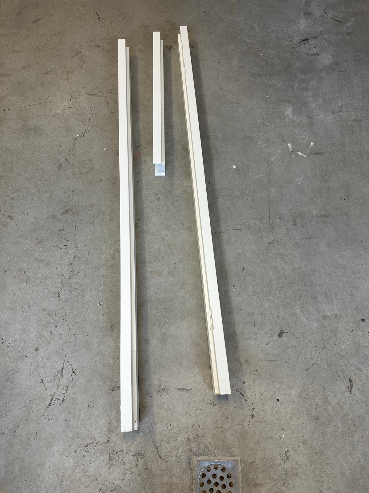 Wit kant-en-klaar binnendeurkozijn 880x2115mm rechtsdraaiend, Ophalen, Gebruikt, 80 tot 100 cm, Binnendeur