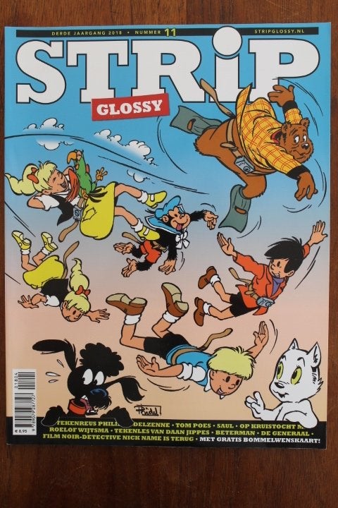 StripGlossy 11 (2018) o.a. Philippe Delzenne, Boeken, Eén stripboek, Ophalen of Verzenden, Gelezen