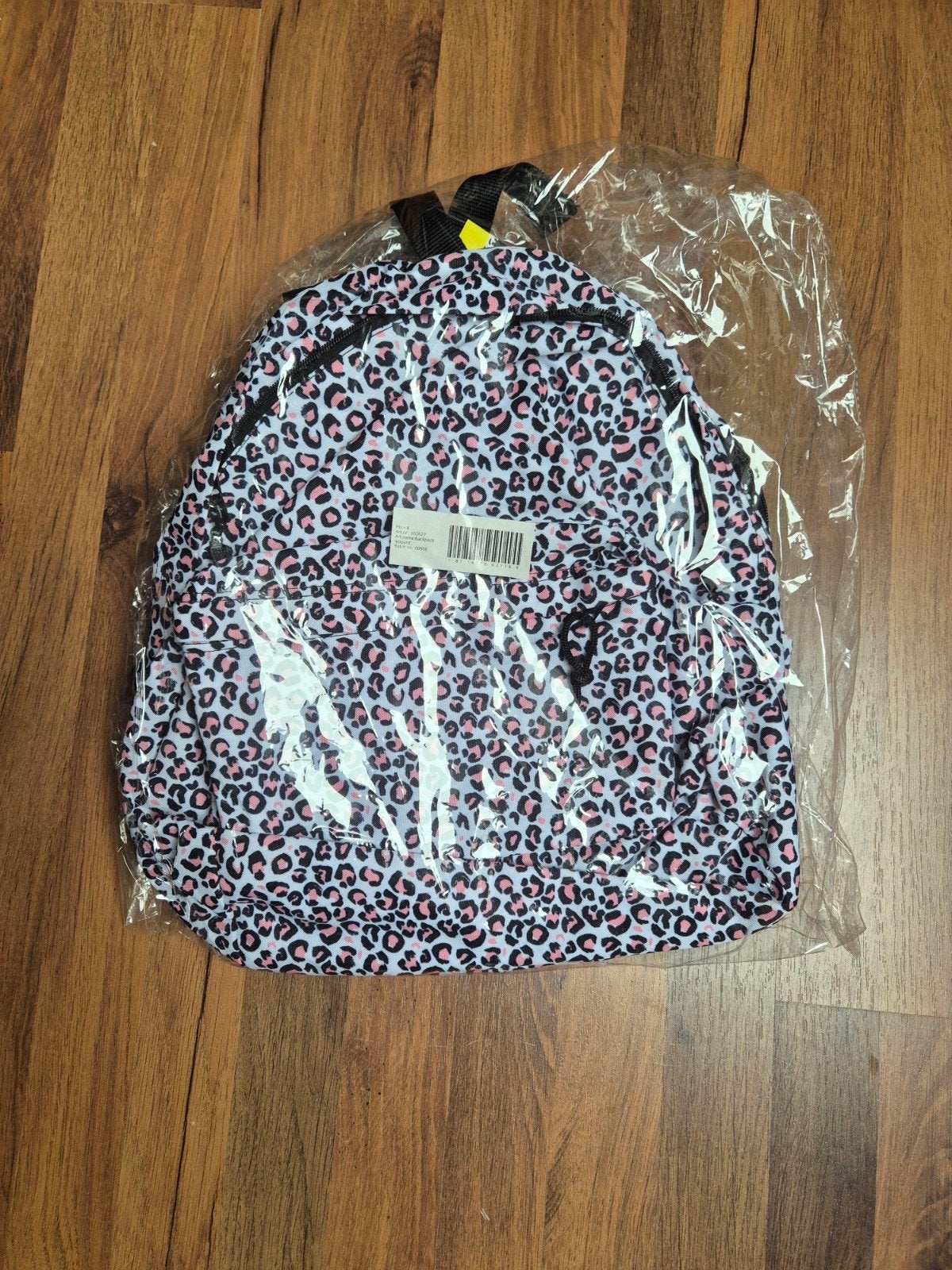 Nieuwe rugzak met trendy luipaardprint (roze/zwart/wit), 30 tot 40 cm, Rugtas, Nieuw, Ophalen of Verzenden