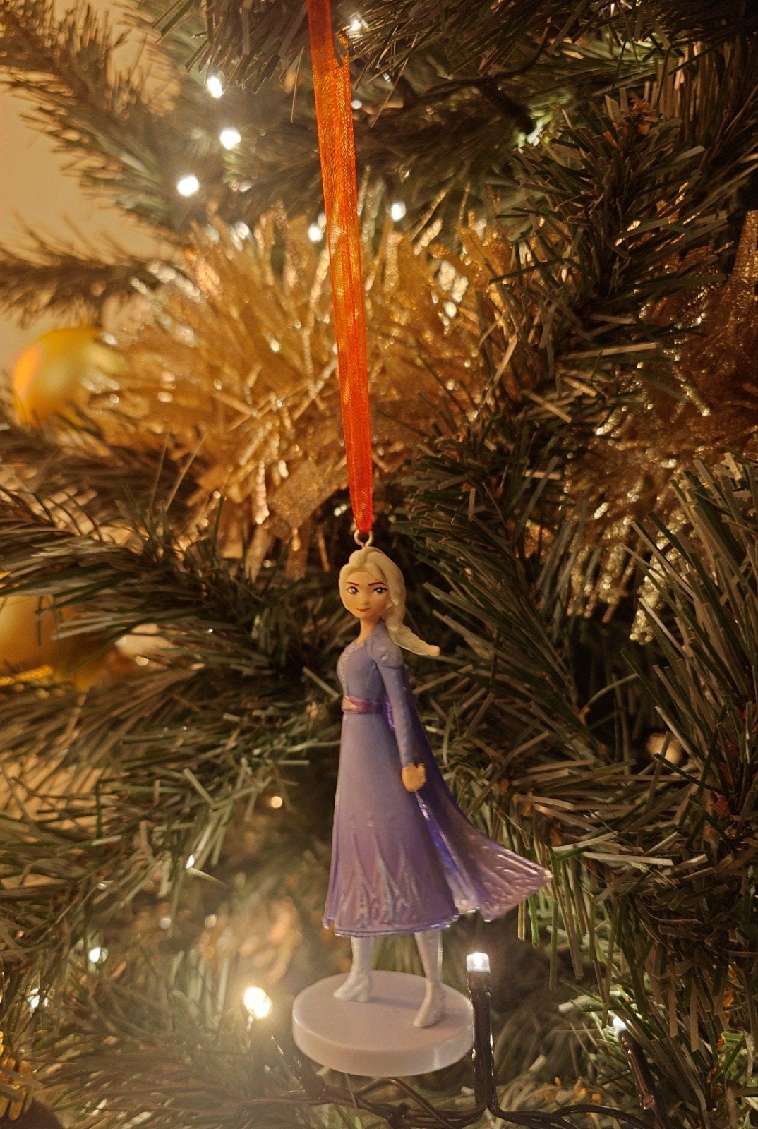 Disney Frozen Elsa Elza kerst ornament hanger kerstbal, Ophalen of Verzenden, Nieuw
