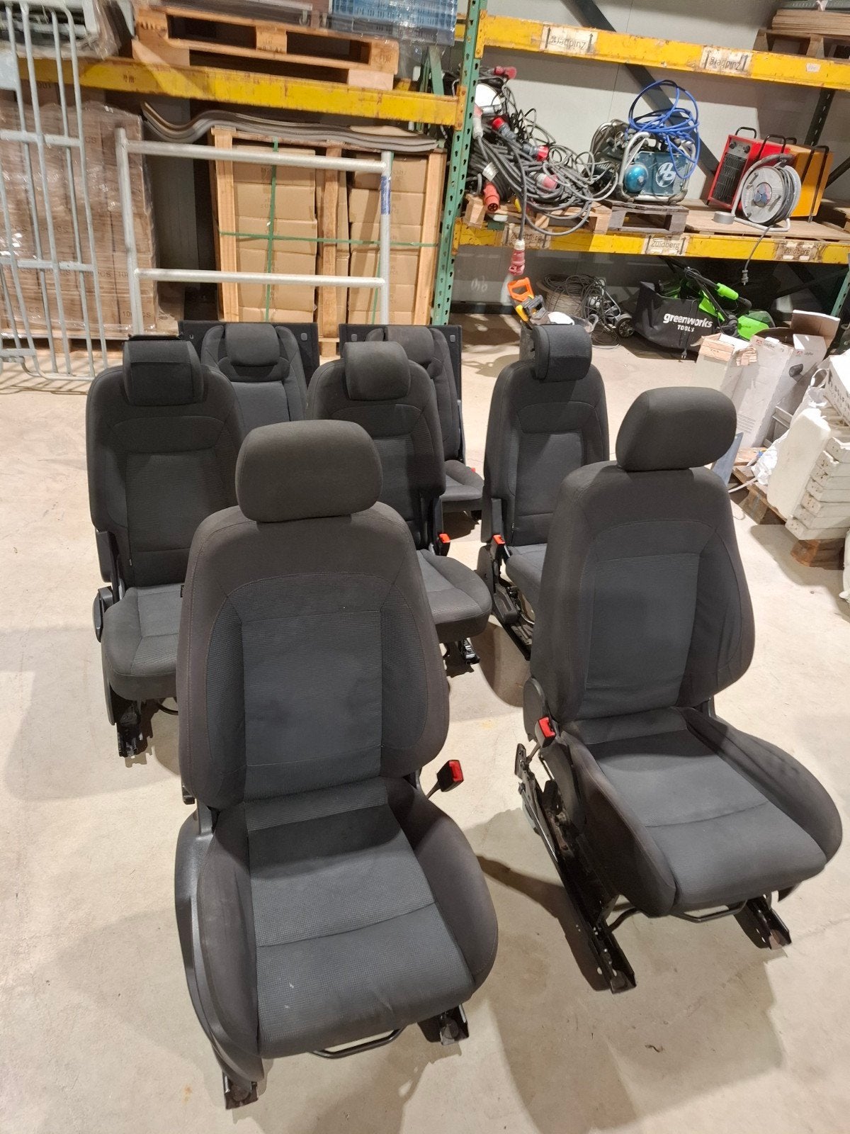 7 persoons interieur Ford S-max 2008, Auto-onderdelen, Ophalen of Verzenden, Gebruikt, Ford