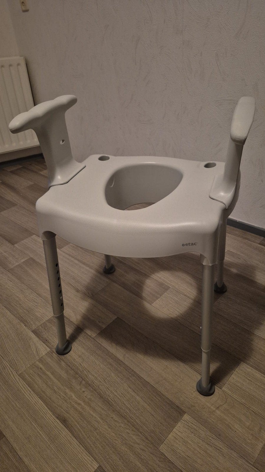 overzettoilet, Ophalen, Zo goed als nieuw