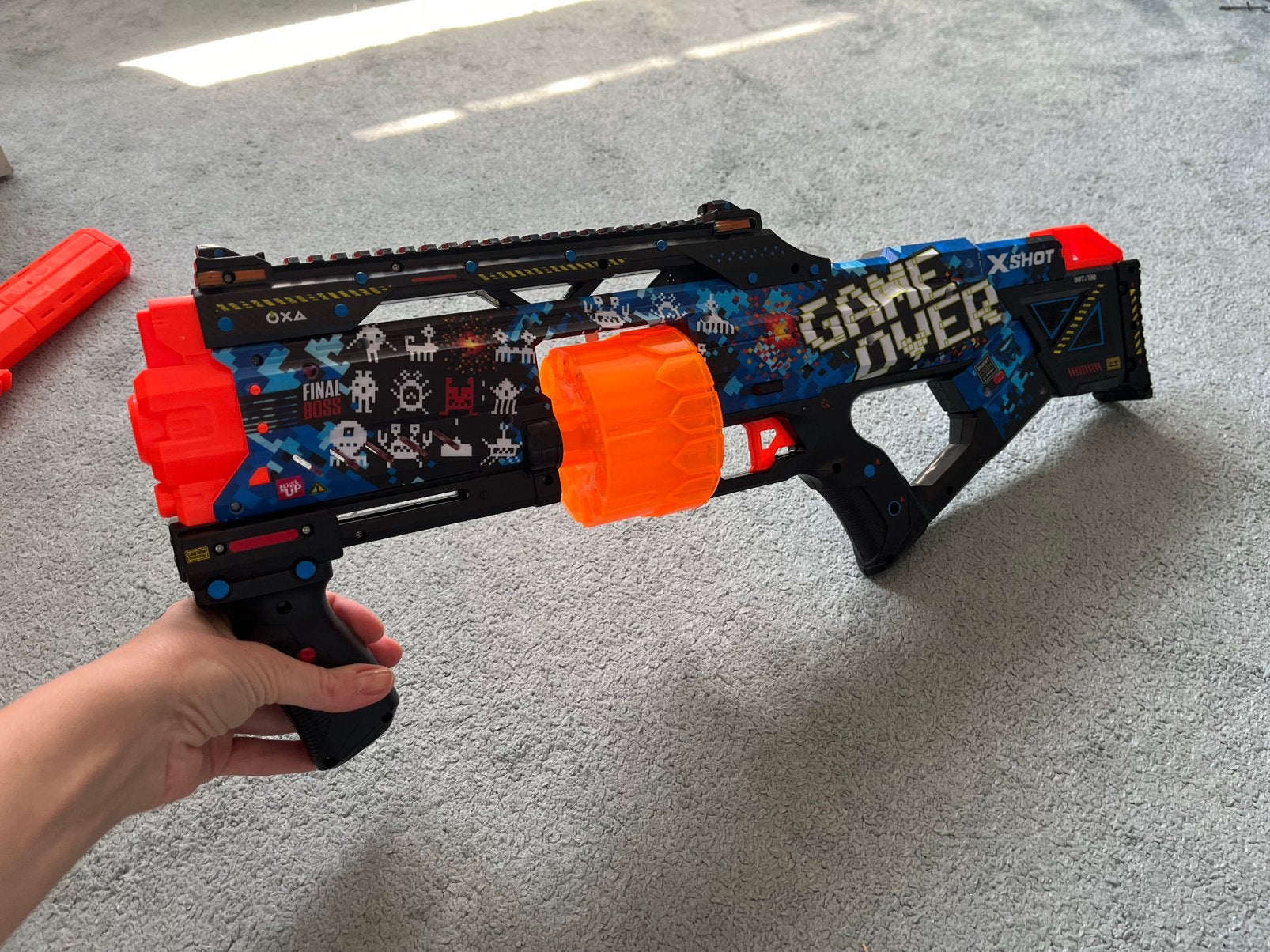 Nerf gun, Ophalen of Verzenden, Gebruikt