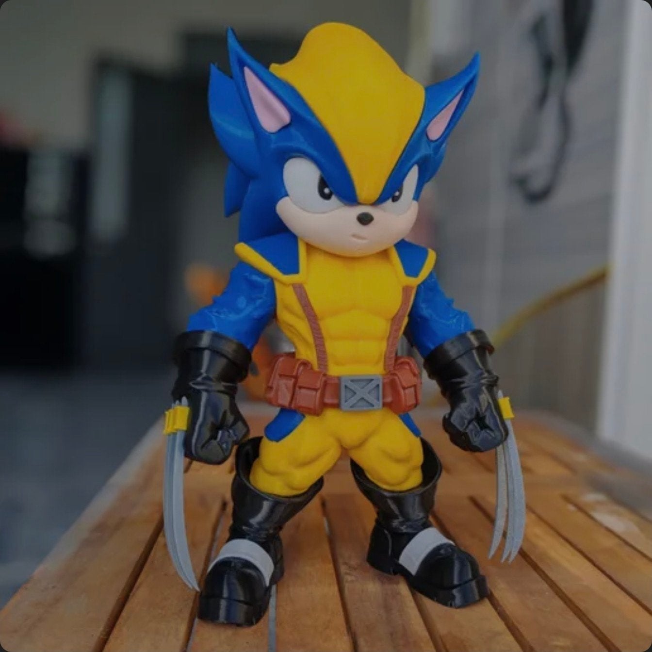 SONIVERINE Figuur - SONIC x WOLVERINE 28cm, Verzamelen, Ophalen of Verzenden, Nieuw