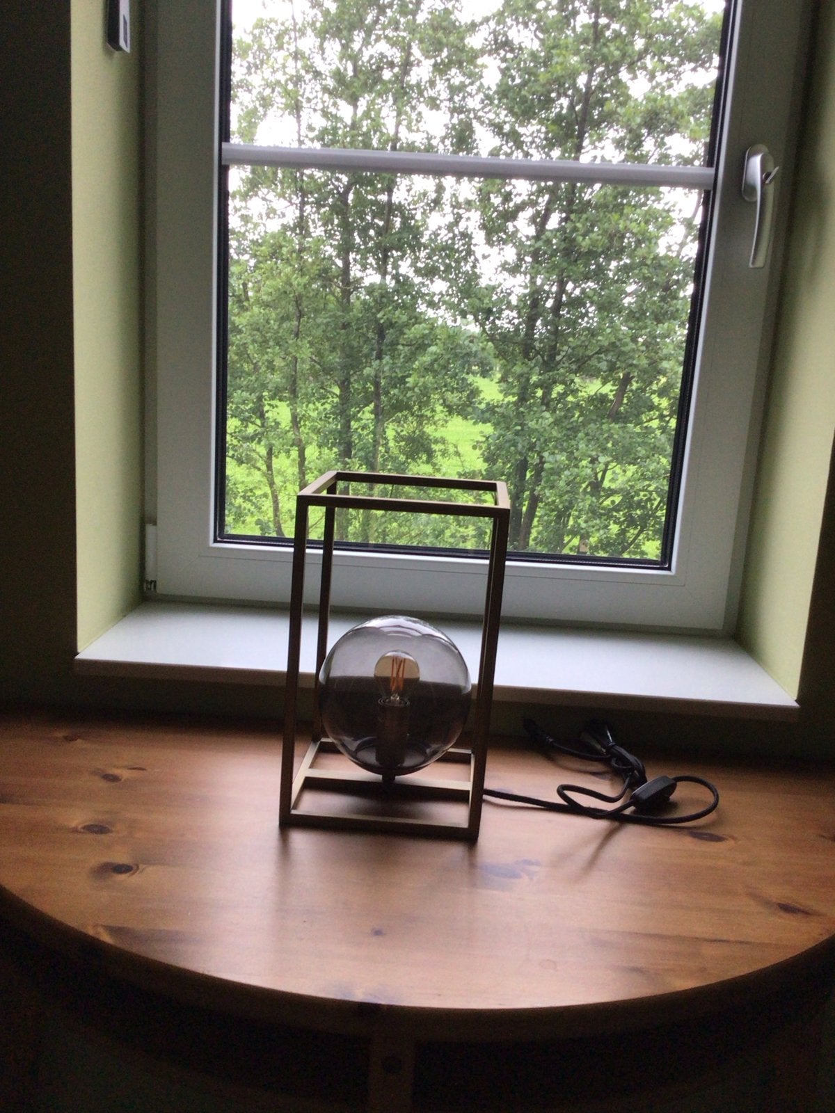 Jaro Tafellamp met Edison Lamp - Modern Design, Ophalen, Met schakelaar, Overige merken, Goud