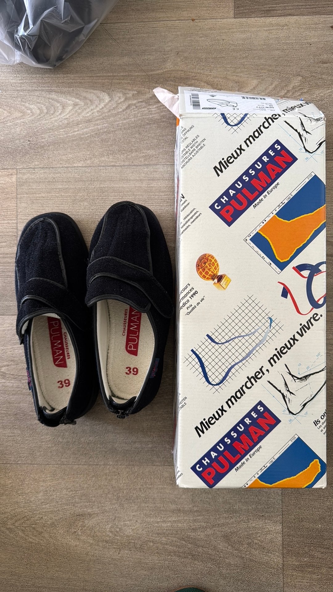 Verbandschoenen merk Pulman, maat 39, Ophalen of Verzenden, Zo goed als nieuw, Blauw