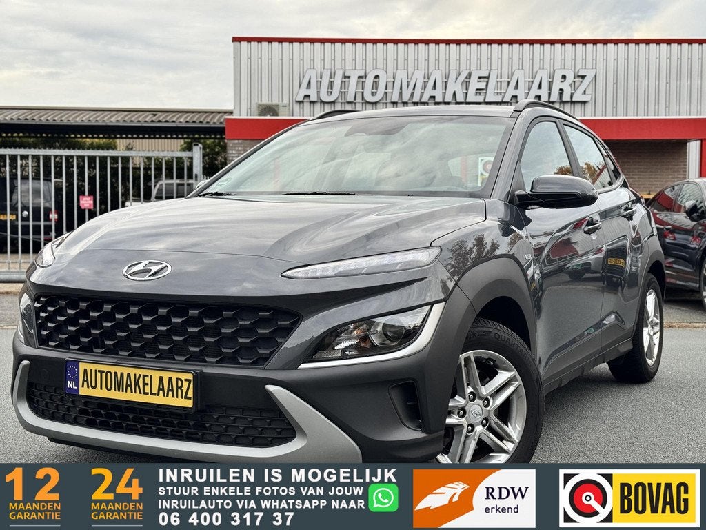 Hyundai Kona 1.0 T-GDI Comfort CarPlay Winter pakket CAM BTW, Auto's, Hyundai, Voorwielaandrijving, Stof, Gebruikt, Euro 6