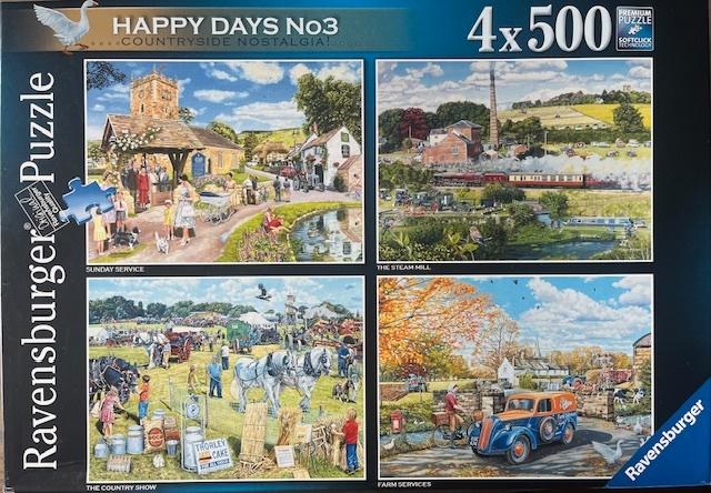 happy days, Ophalen of Verzenden, Meer dan 1500 stukjes, Zo goed als nieuw, Legpuzzel