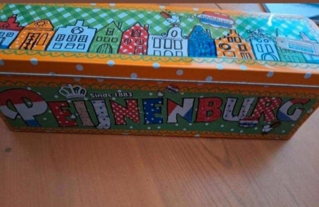 Peijnenburg Ontbijtkoek Blik - Hollands Design, Verzamelen, Blikken, Ophalen of Verzenden, Zo goed als nieuw