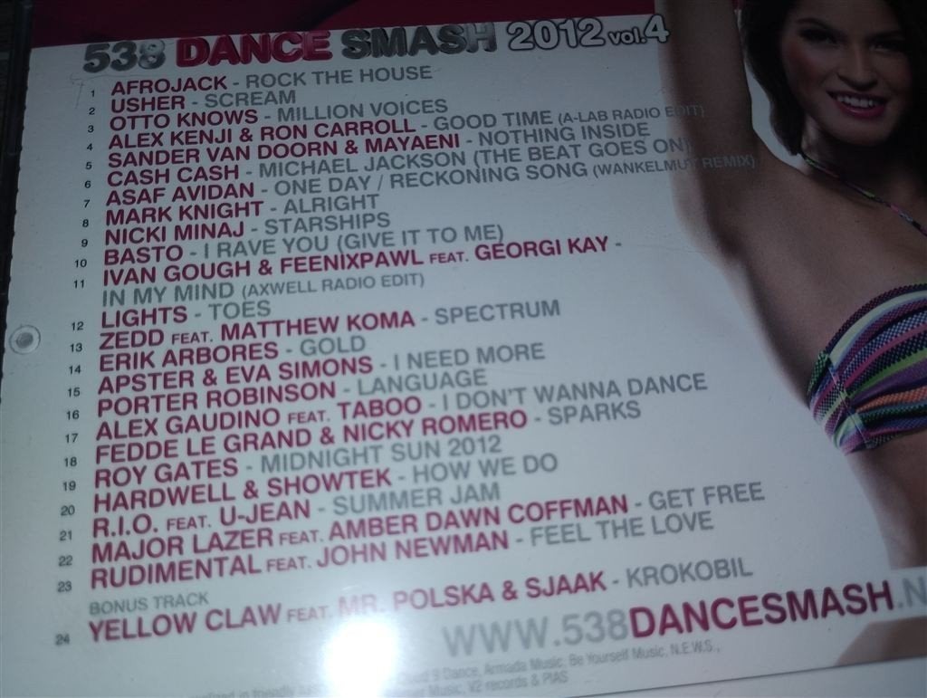 538 Dance Smash 2012 Volume 4, Ophalen of Verzenden, Zo goed als nieuw, Disco