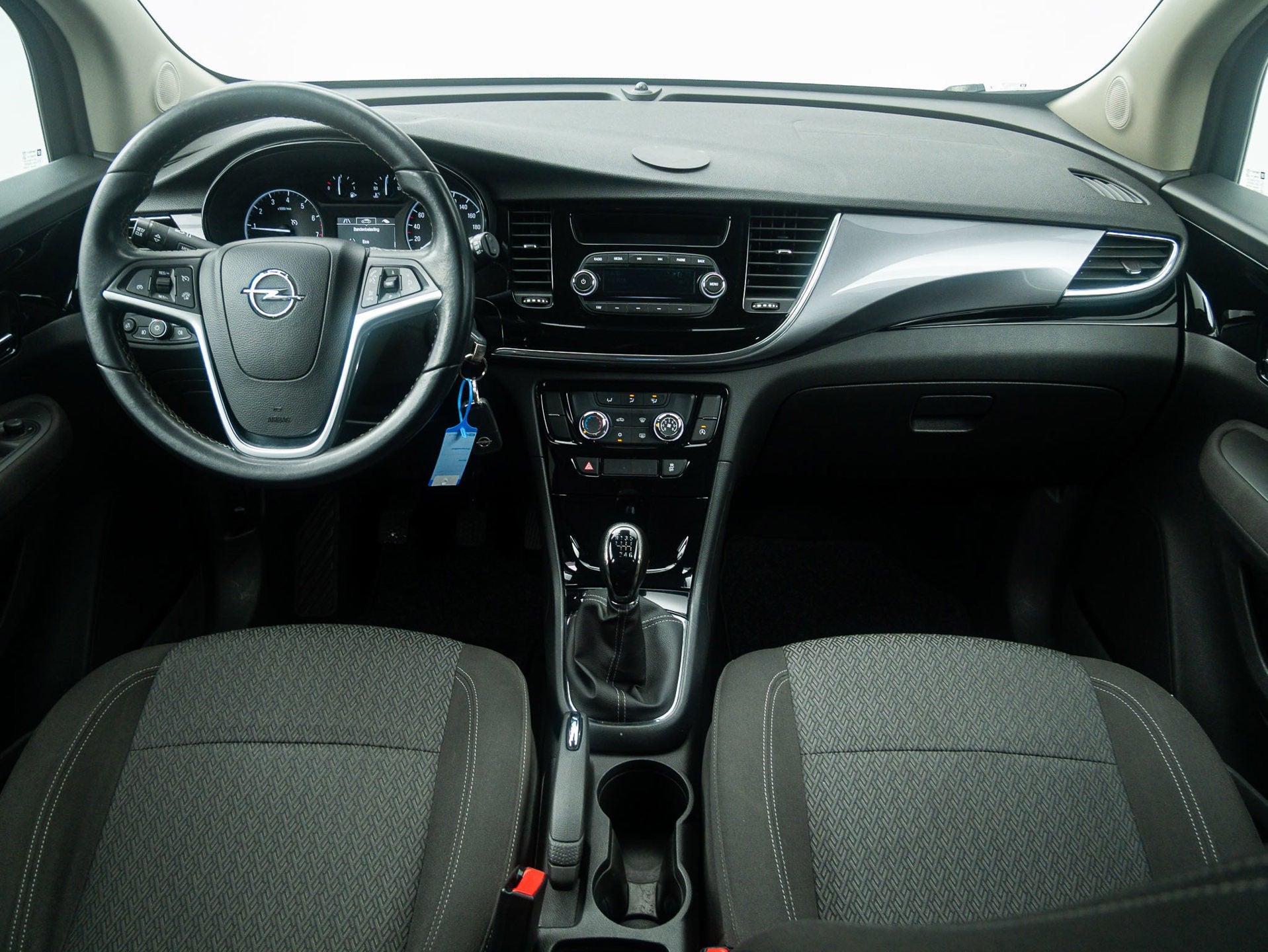 Opel Mokka X 1.4 Turbo Online Edition Trekhaak/Cruise/Isofix, Auto's, Stof, Gebruikt, Handgeschakeld, 1364 cc